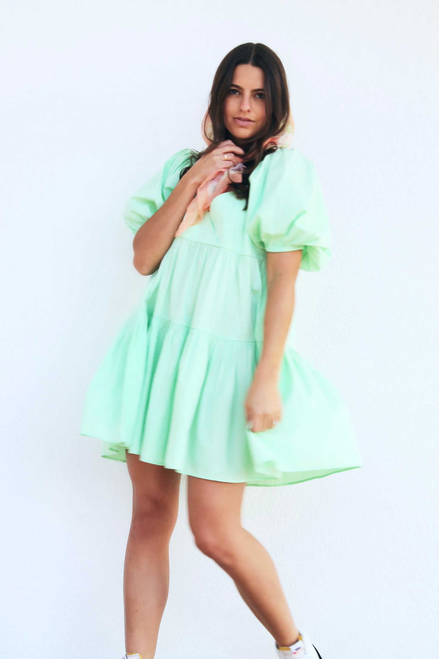 TAURUS SZN 3.0 puff sleeve sundress, size 6 *ASOS*