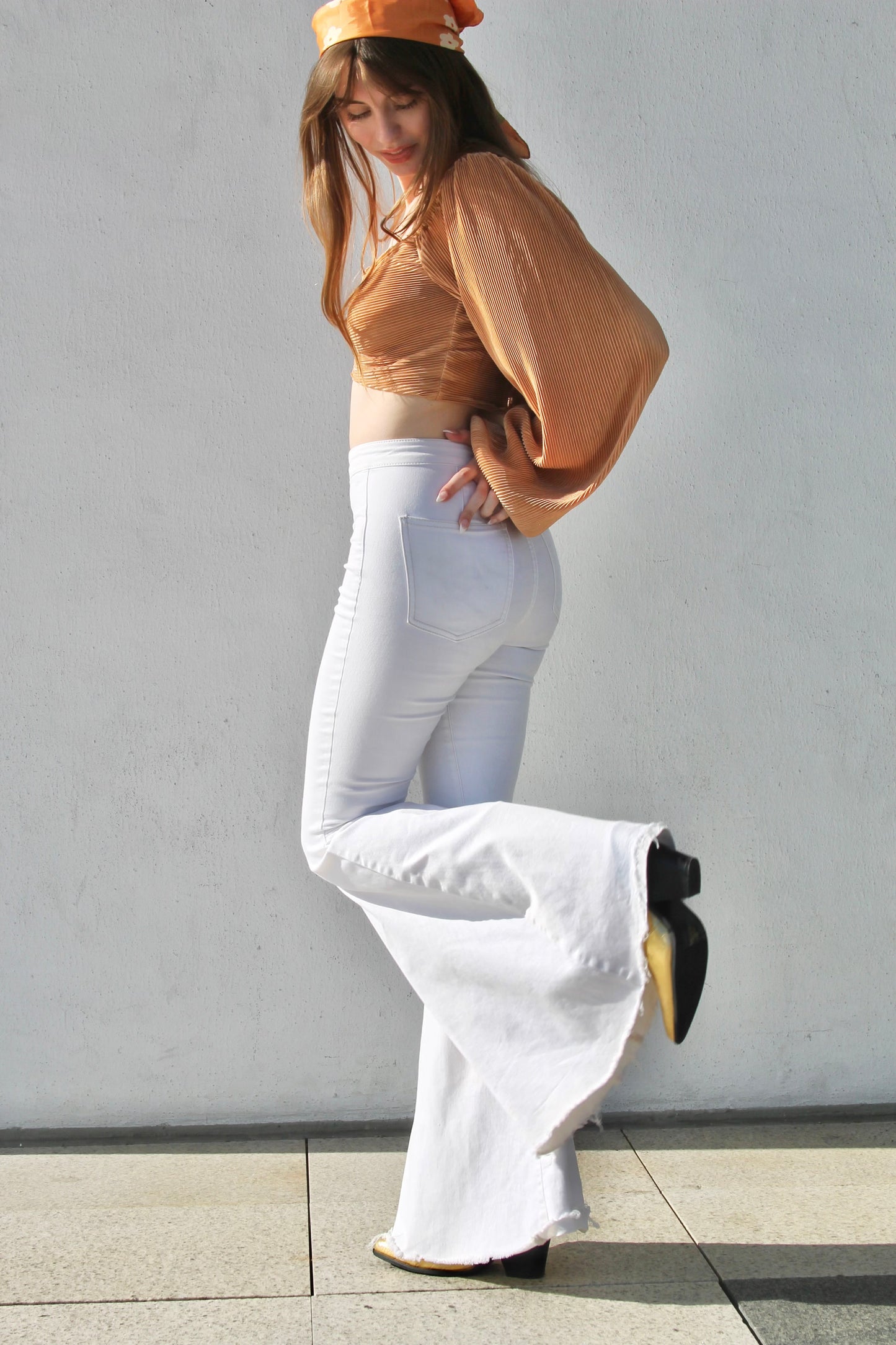 FAR OUT bangin’ high rise + ultra flare bell bottoms, size 25 *FREE PEOPLE*