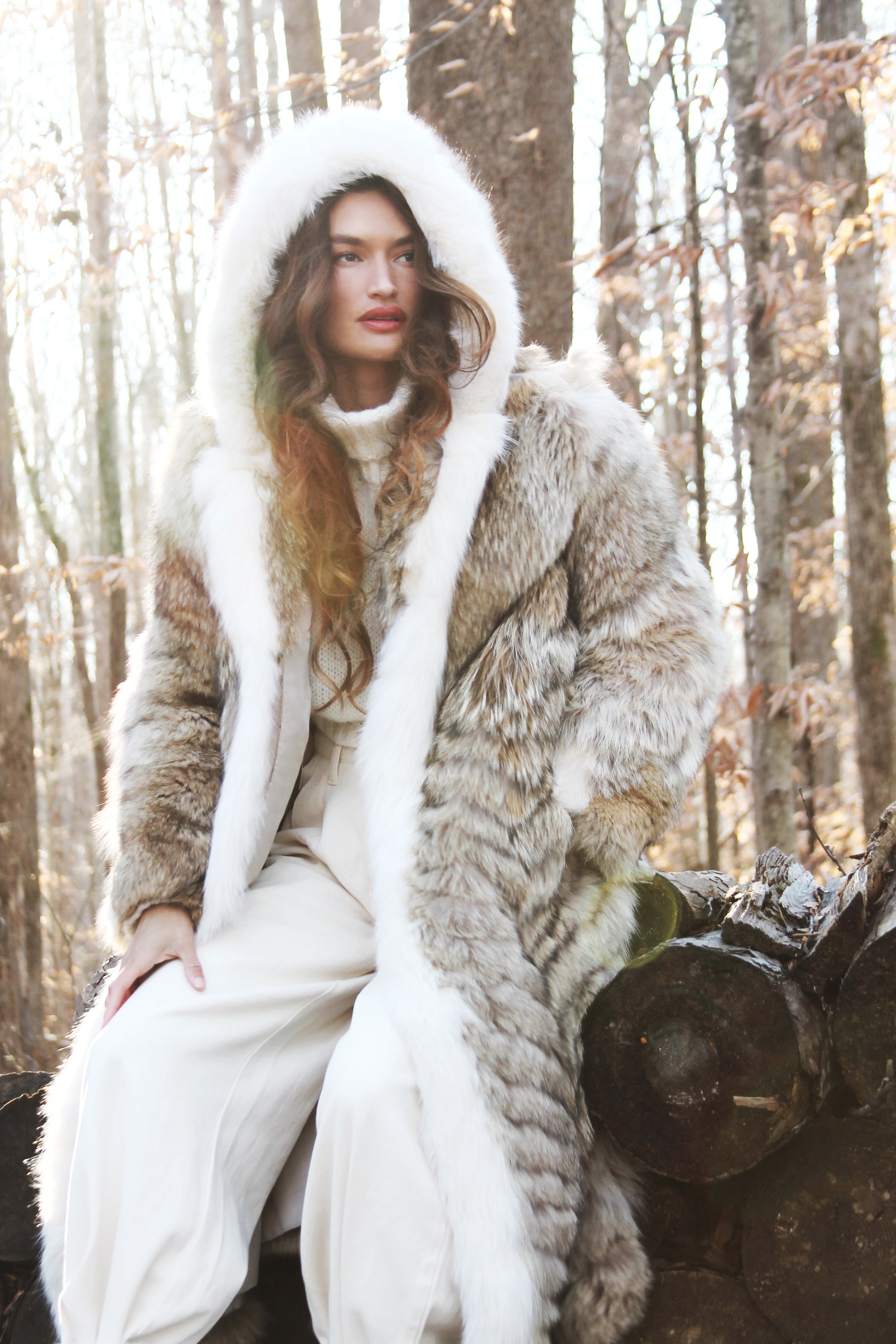 ESKIMO KISS fur coat M/L *VINTAGE + 100% GENUINE FUR* – Foxy Fable