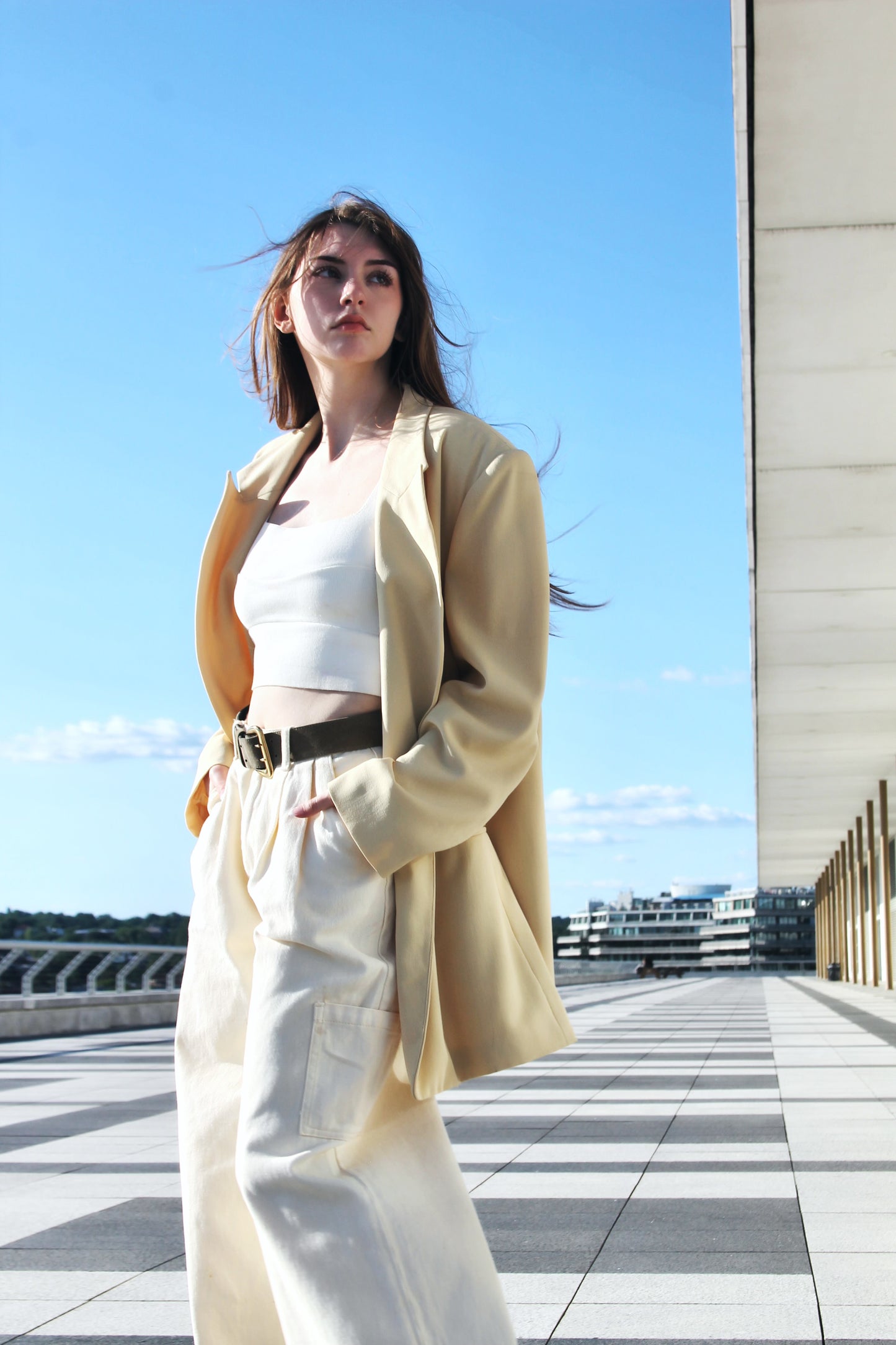 STRICTLY BUSINESS oversized blazer, size 14 *VINTAGE*