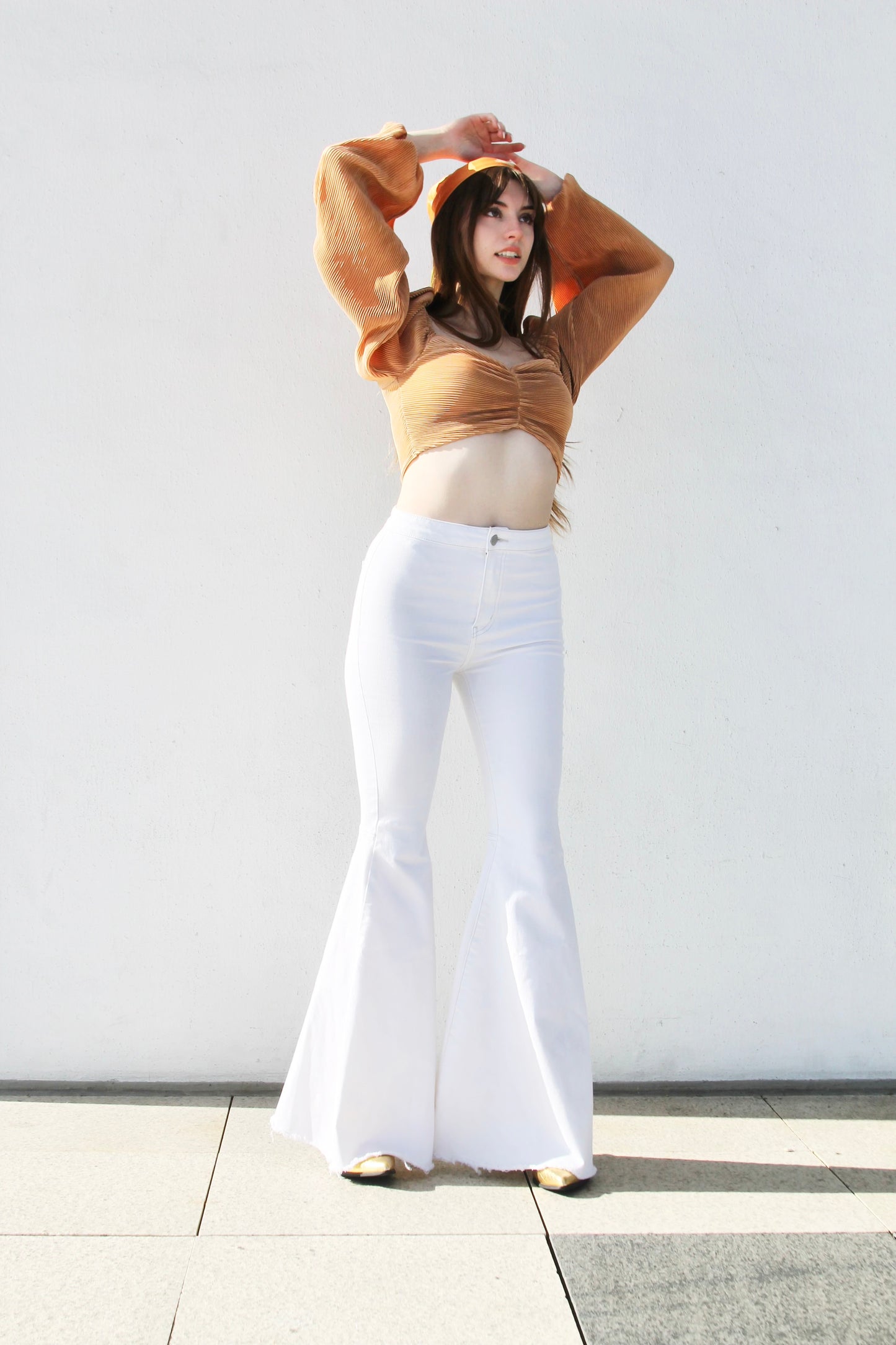 FAR OUT bangin’ high rise + ultra flare bell bottoms, size 25 *FREE PEOPLE*