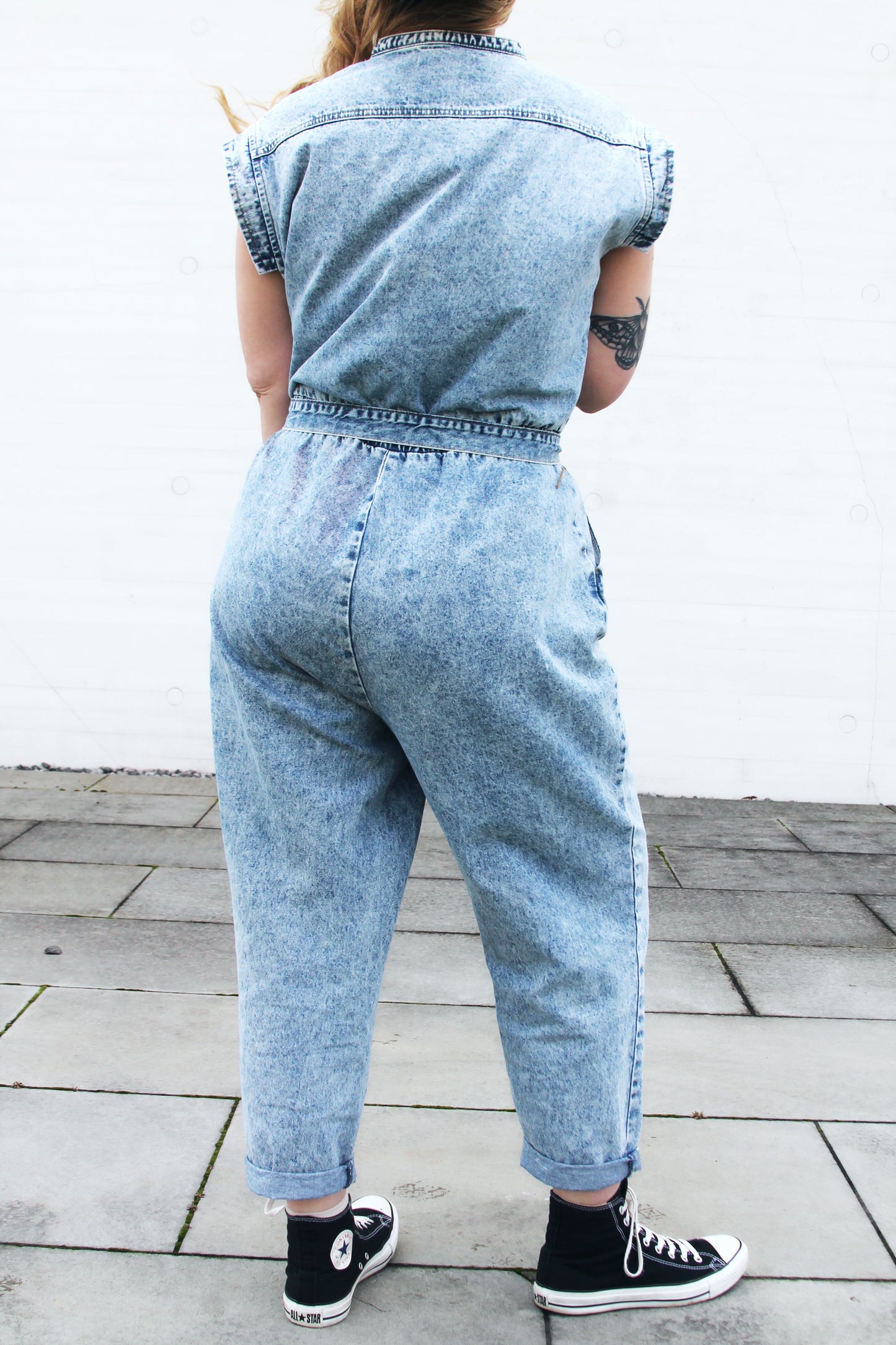 PLAY IT COOL denim jumpsuit, XXL