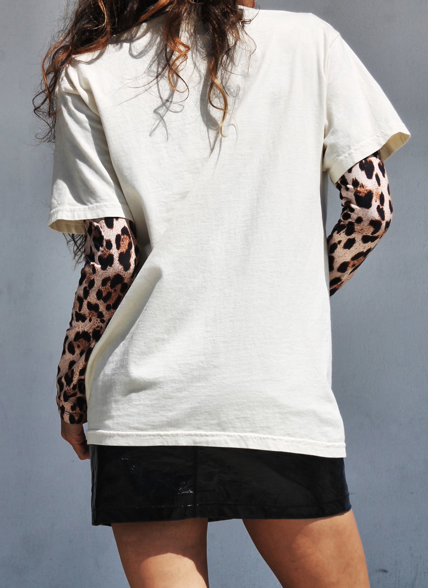 DURAN DURAN retro band graphic tee, medium >> cream + black + purple