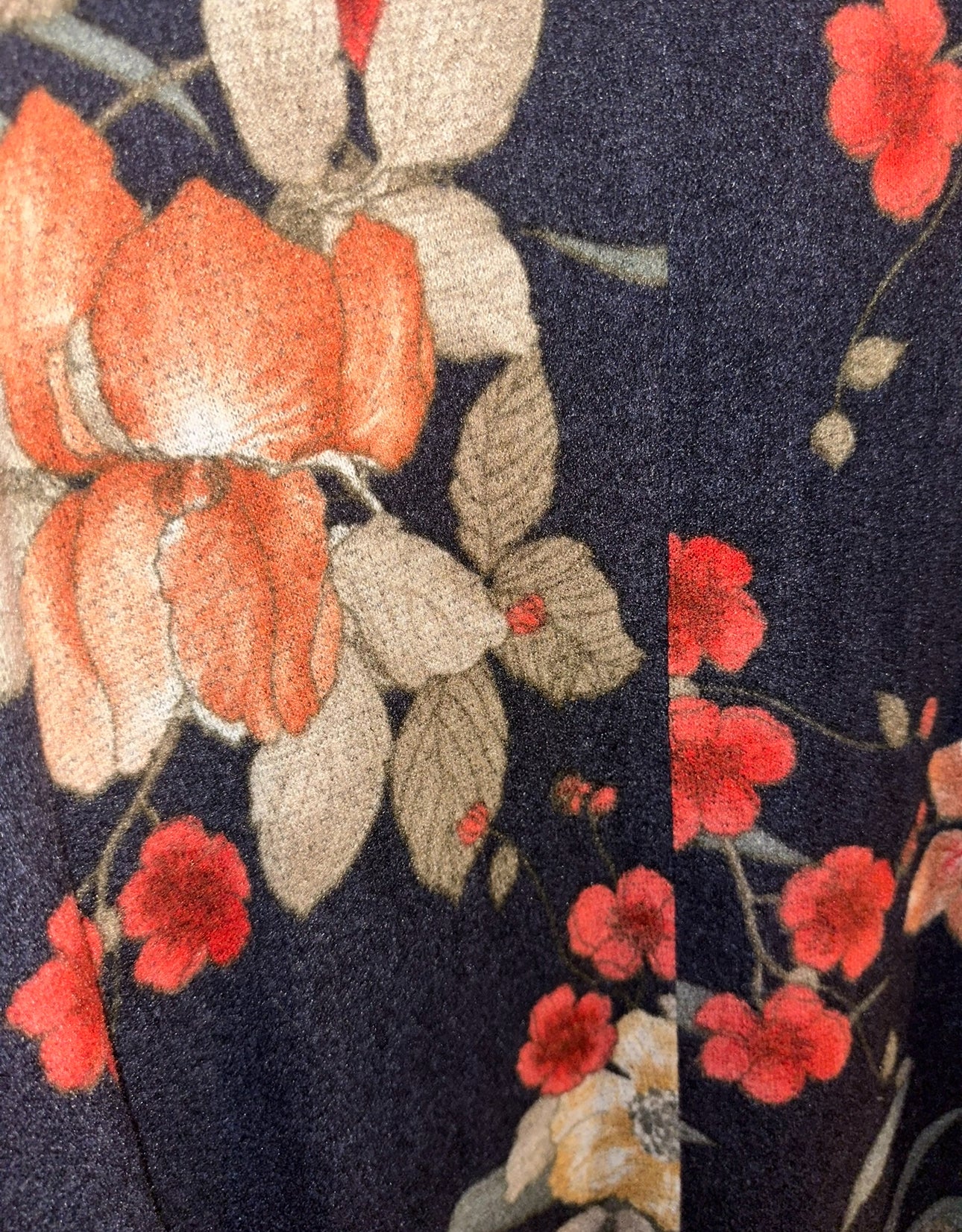 VIRGINIA FLOWERS floral dress, small