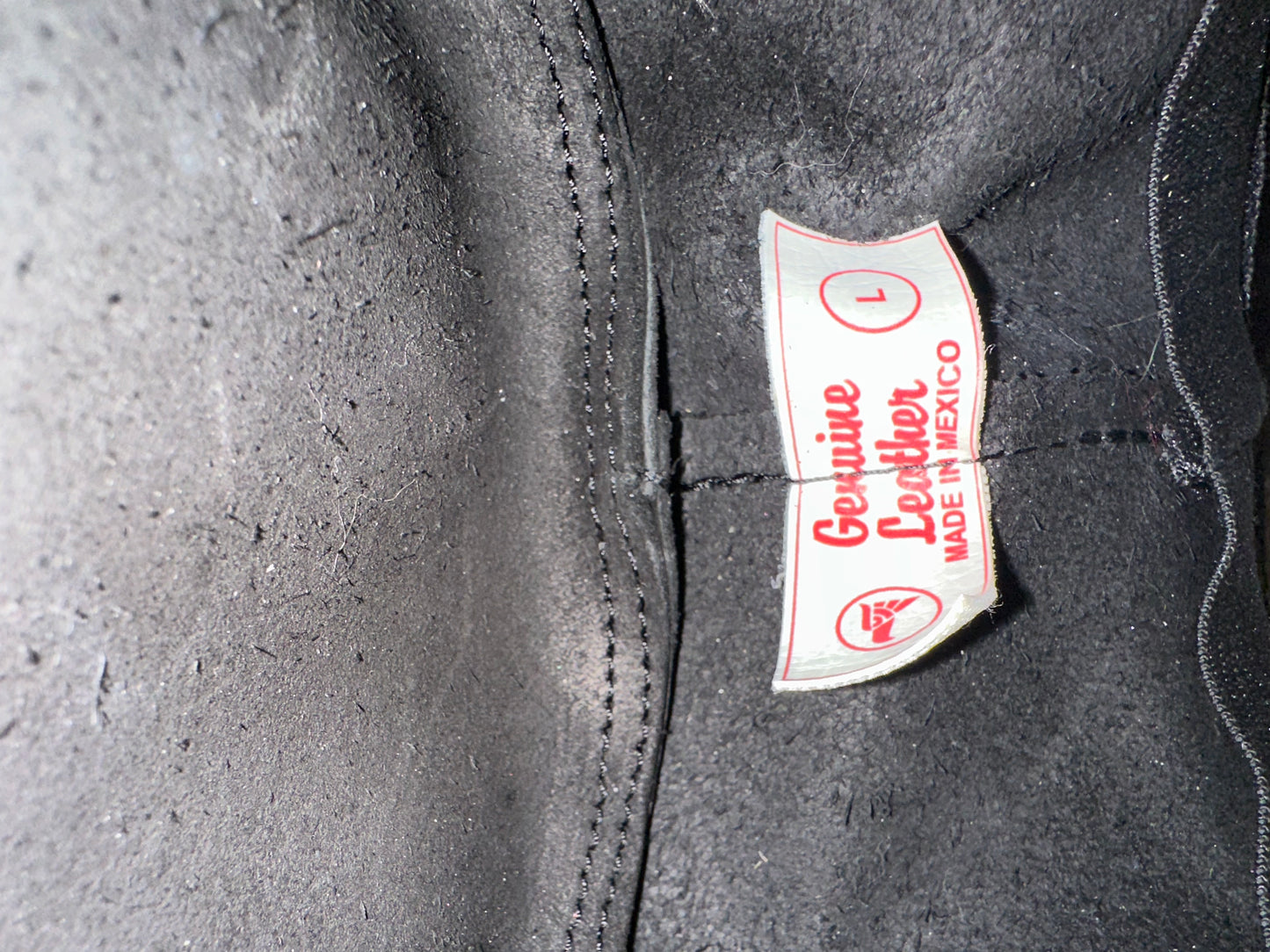 GIDDY UP leather cowboy hat *VINTAGE + 100% GENUINE LEATHER