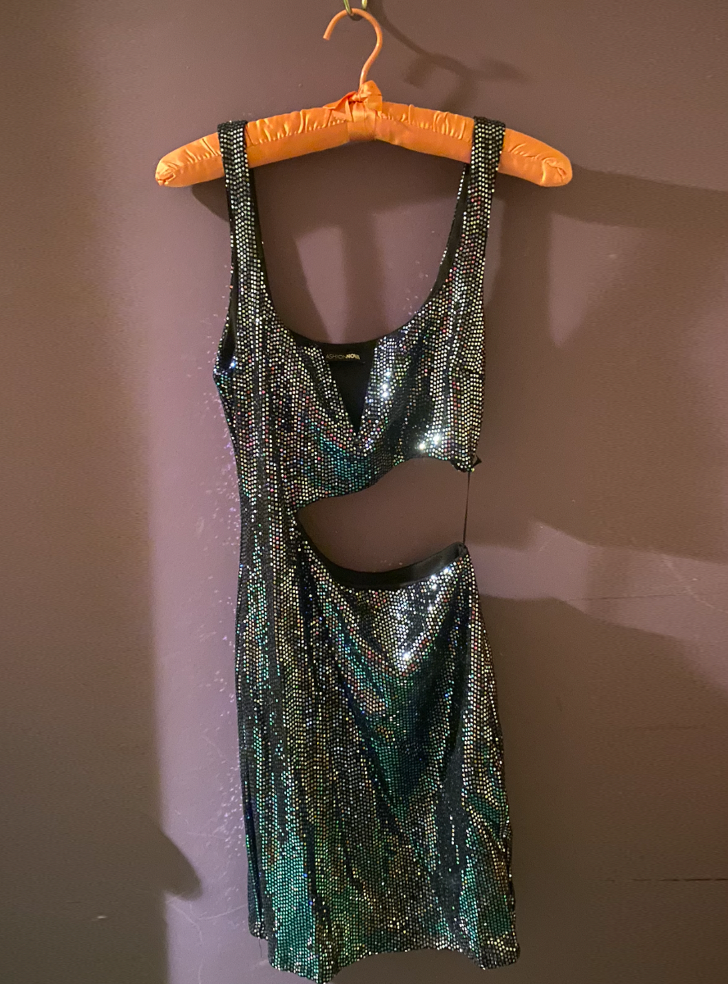 Disco sequin dress