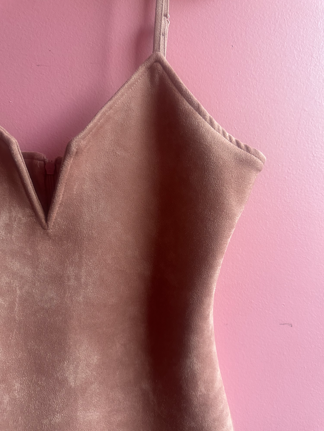 Mauve on over spring dress