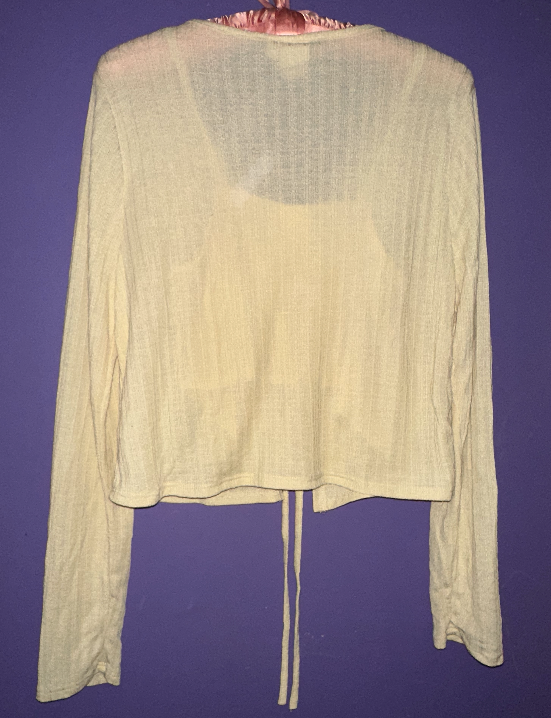 MISS MAYBERRY tank sweater set, small >> sunny yellow