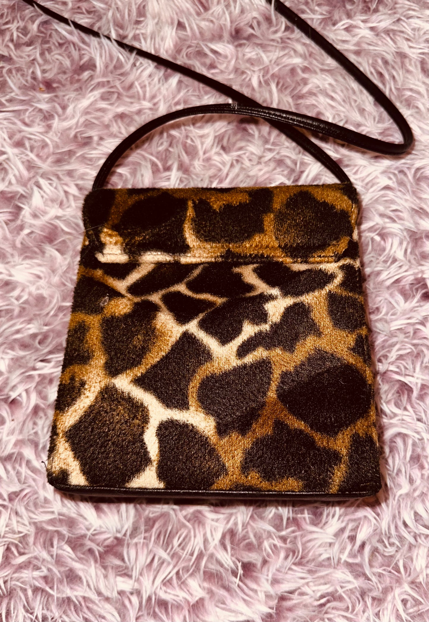 SLIGHT OBSESSION leopard purse *VINTAGE*