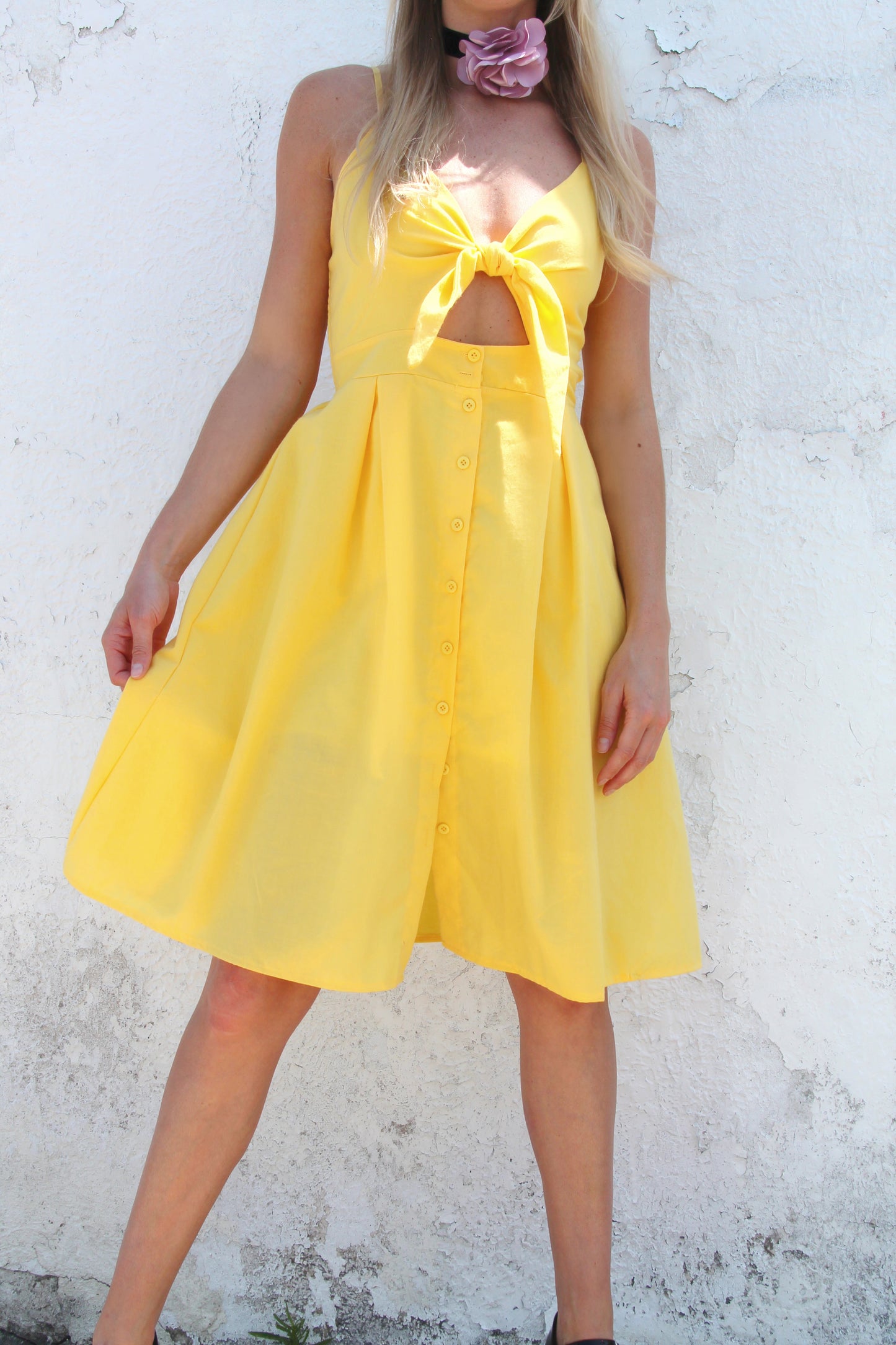 CANARY midi sundress, medium