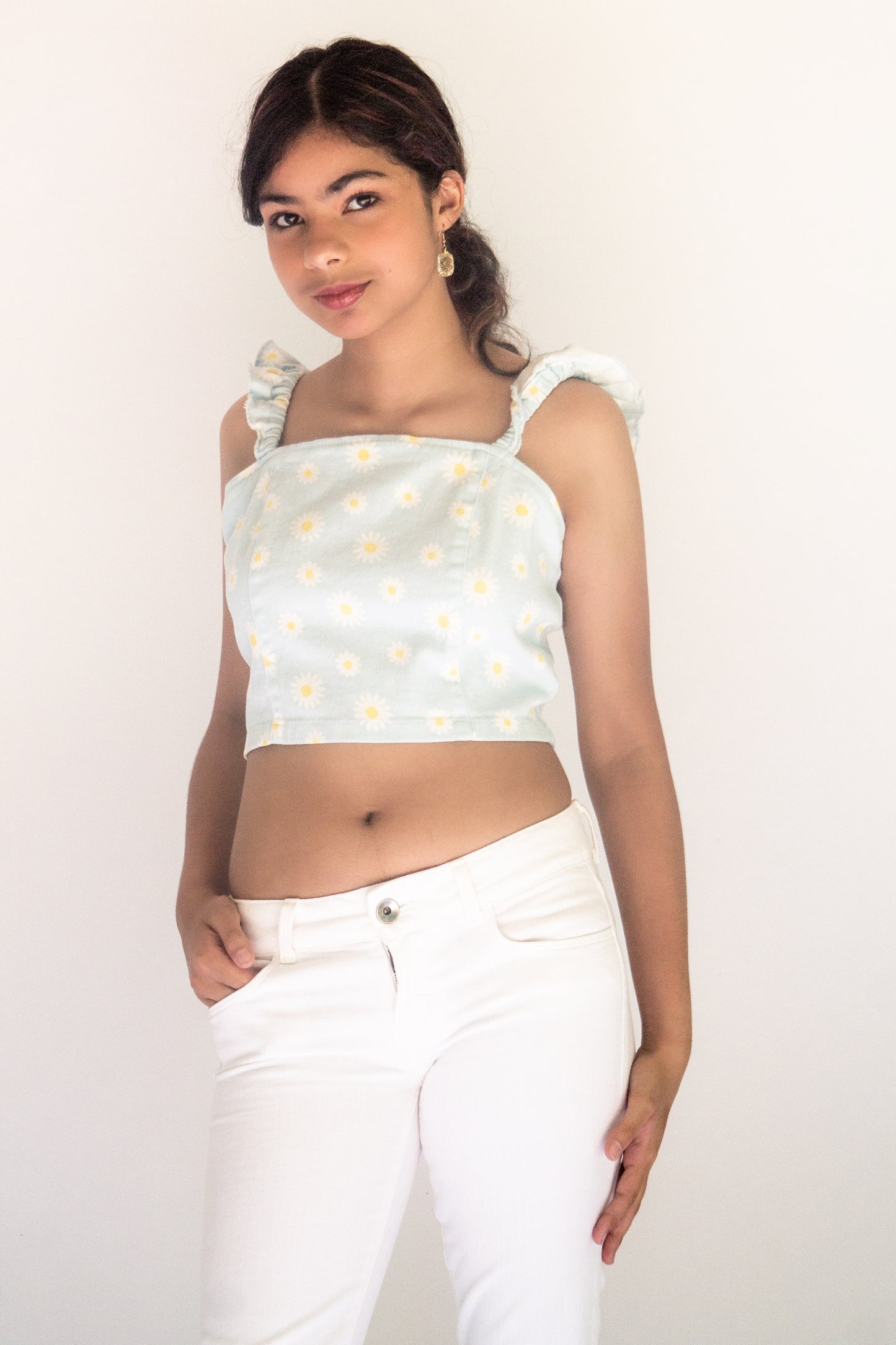Daisy Days crop top