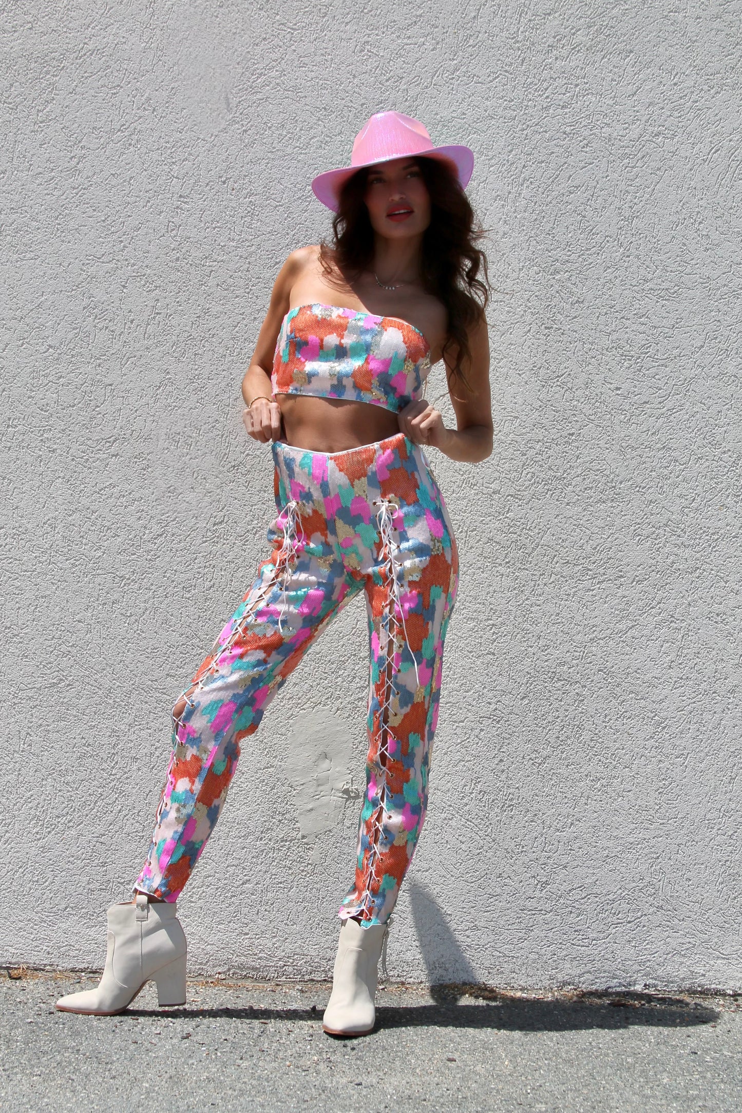 Convertible Cowgirl sequin set