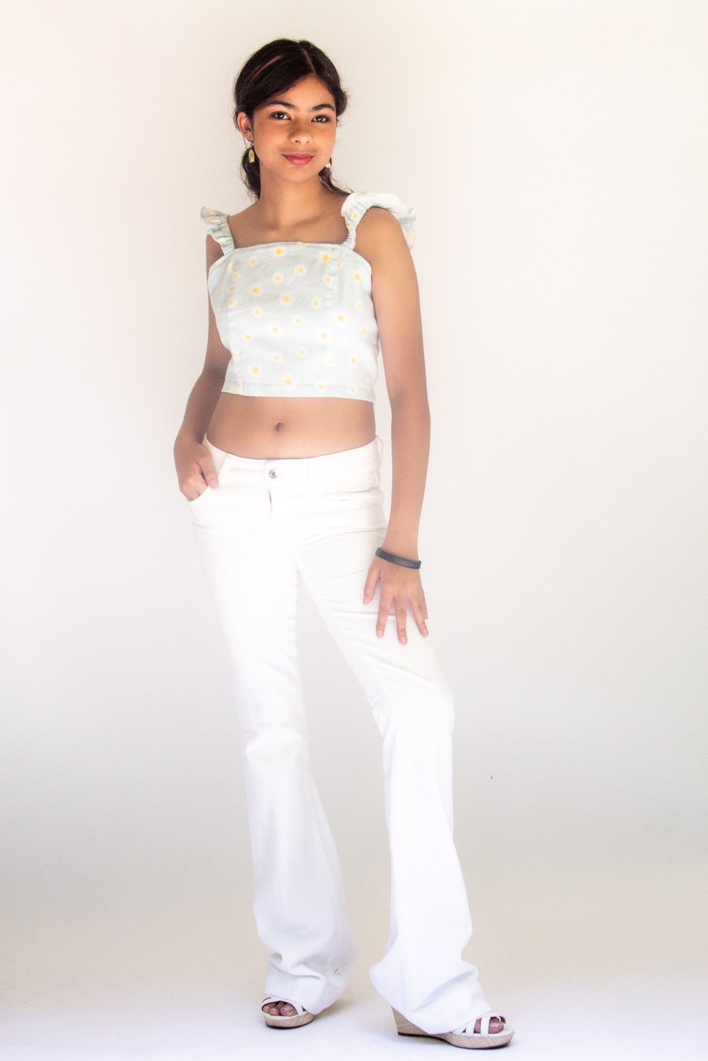 Daisy Days crop top