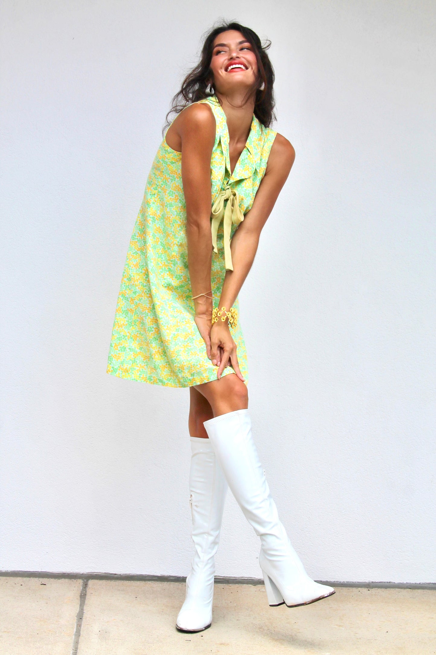 Vintage Breath of Fresh Air mini dress