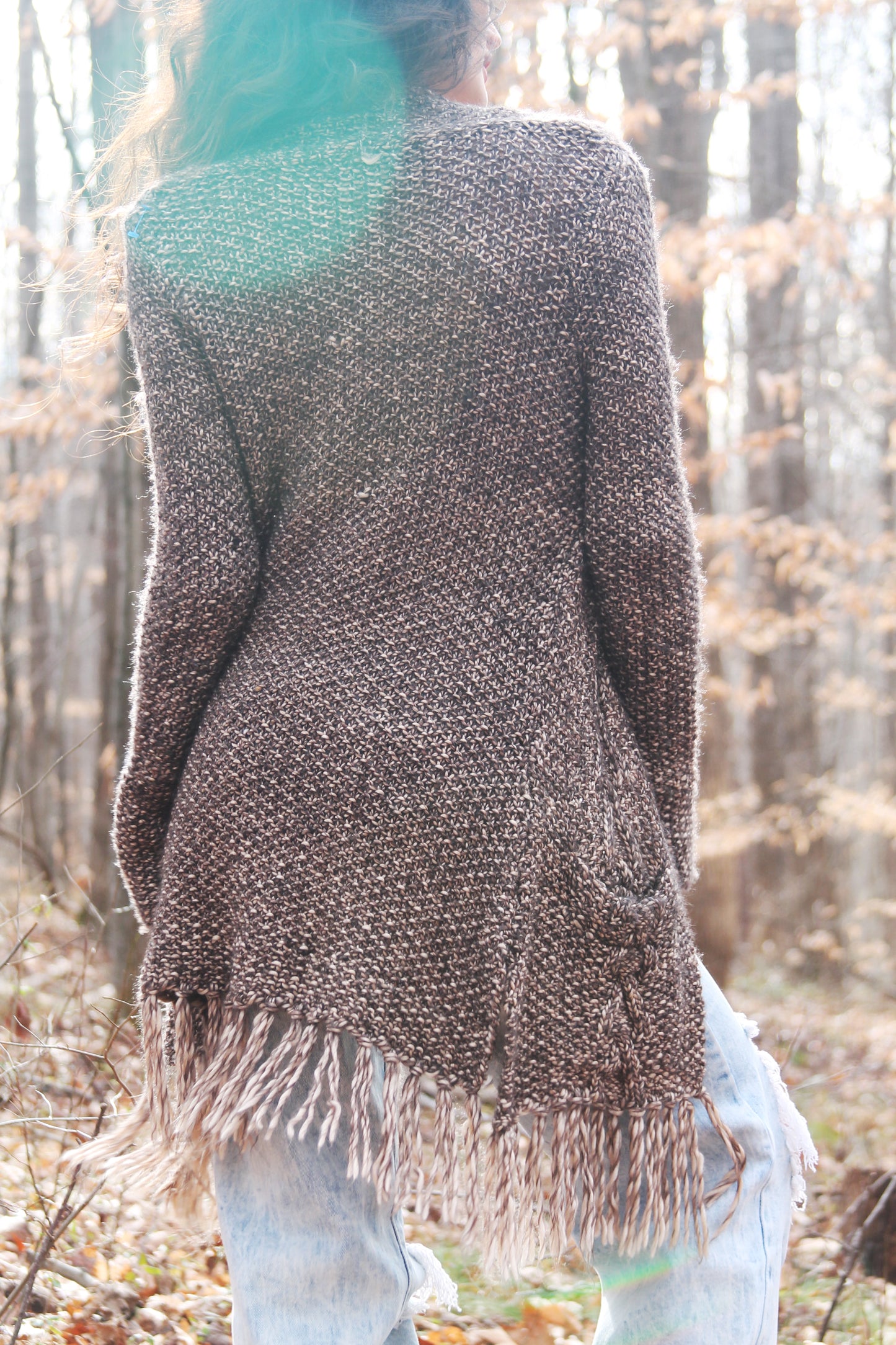 Sweet December open knit cardigan