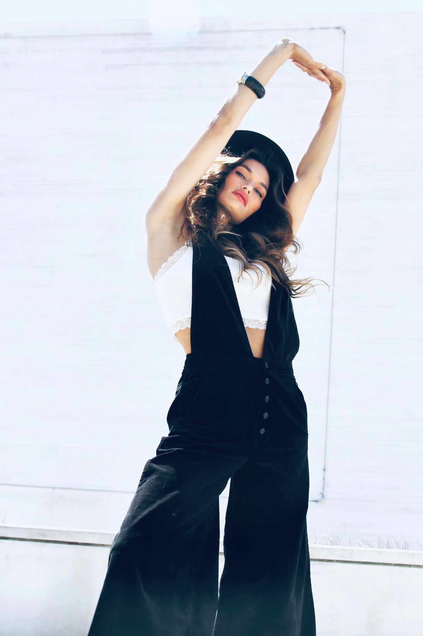BLACK CAT velvet jumper, size 29, *FREE PEOPLE* >> midnight black