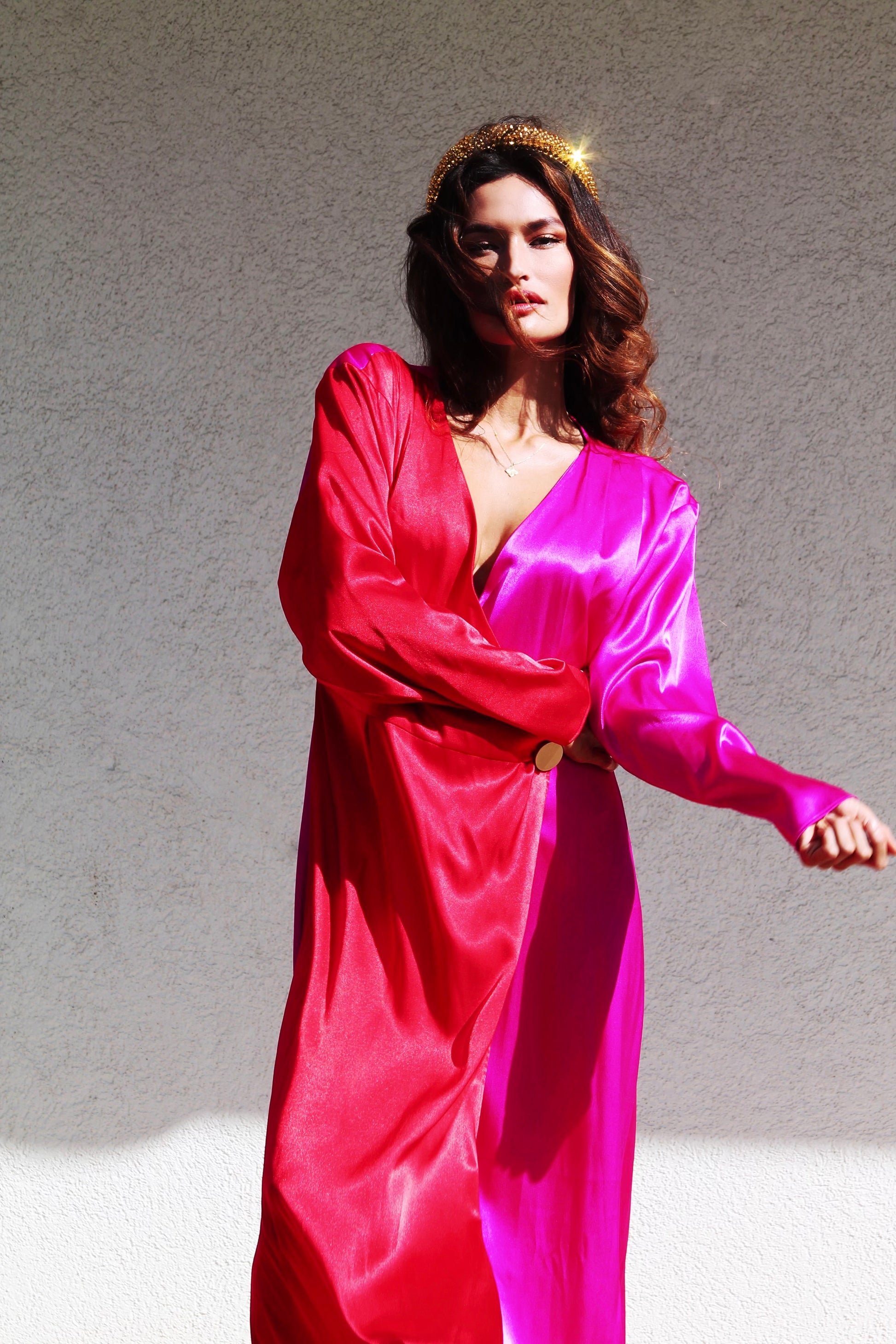 satin maxi dress topshop Topshop - Maxi Dress - Women - Viscose - 8 US
