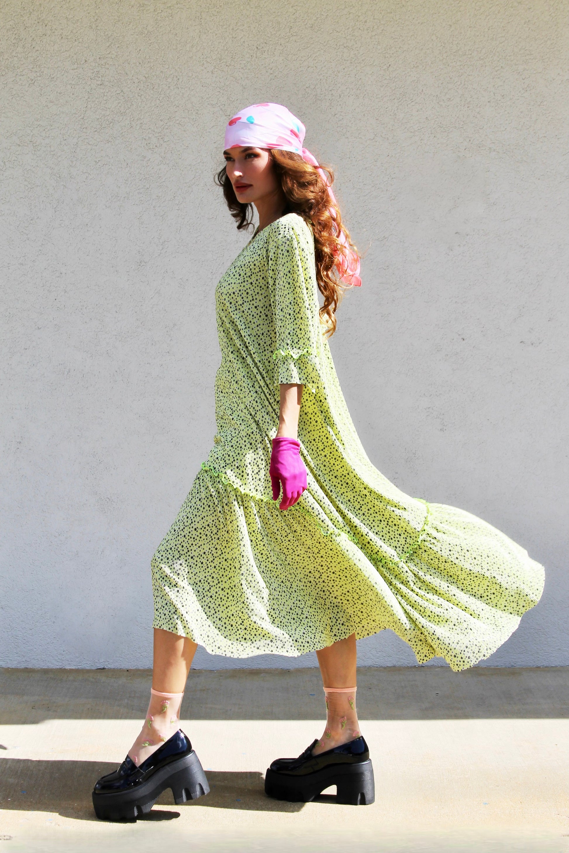 BOHO MOJO floral • plisse • maxi dress, size 18 *ASOS* – Foxy Fable