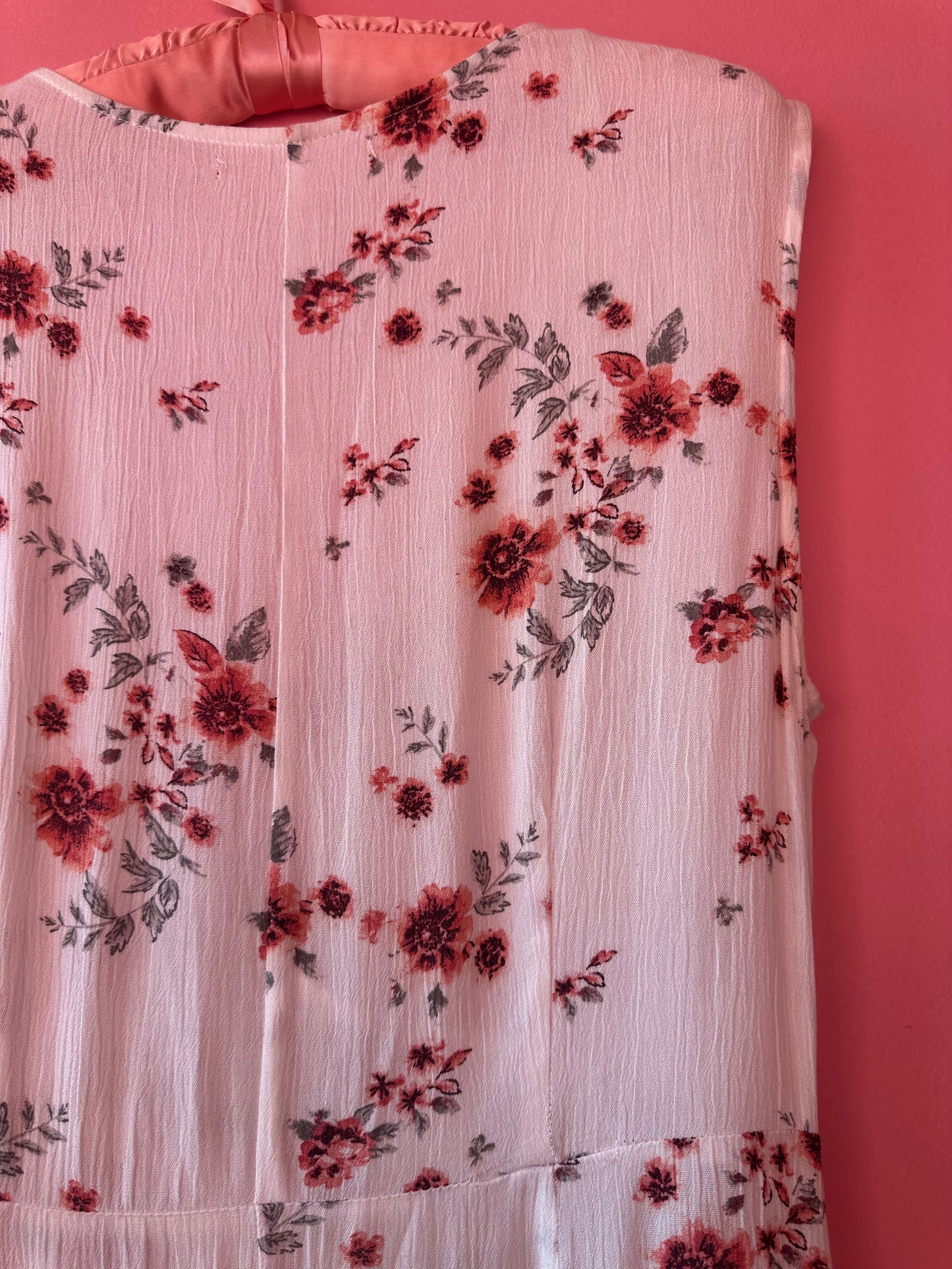 WALK TO REMEMBER floral wrap dress, large