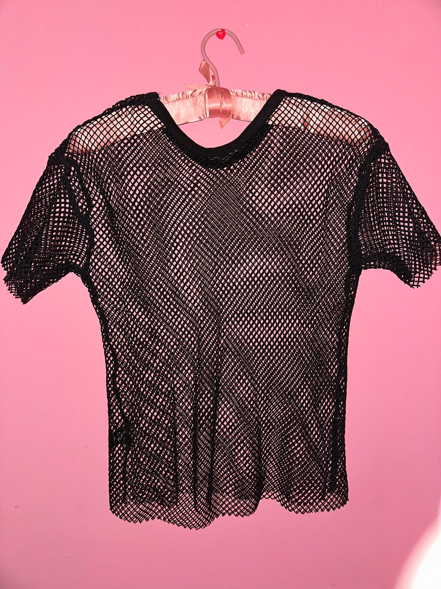 ROCK’N ROLL mesh black top, small