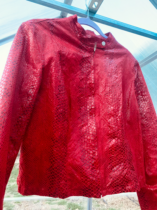 Vintage Red Riding Jacket