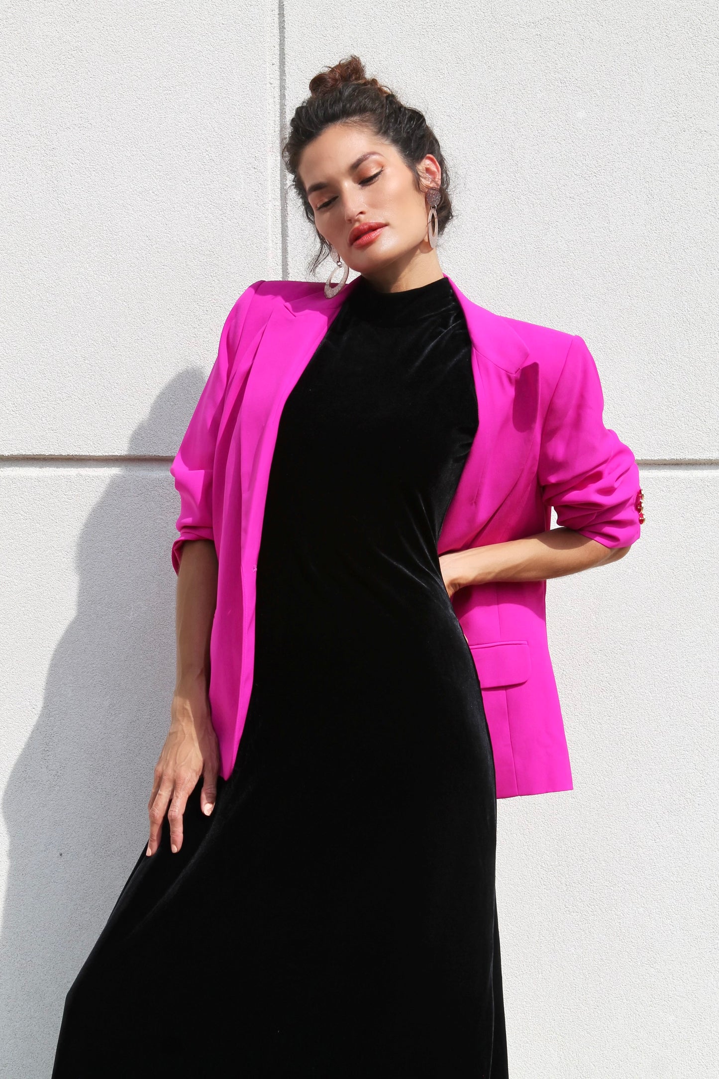 Pink is the New Black blazer