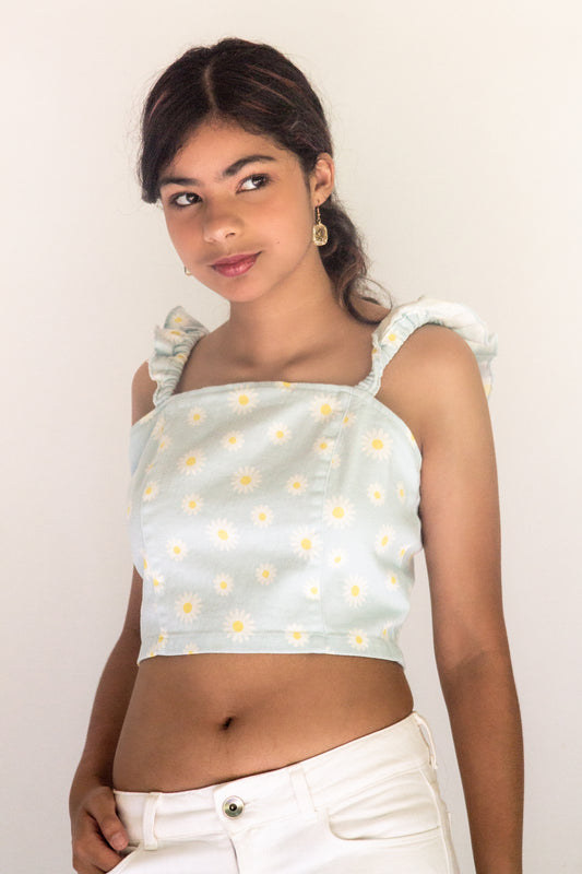 Daisy Days crop top