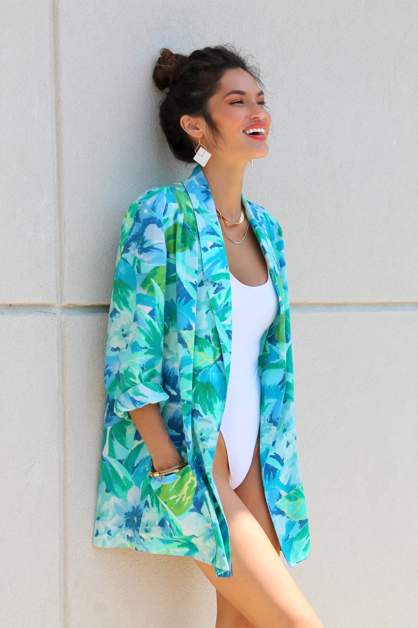 Vintage Endless Summer blazer