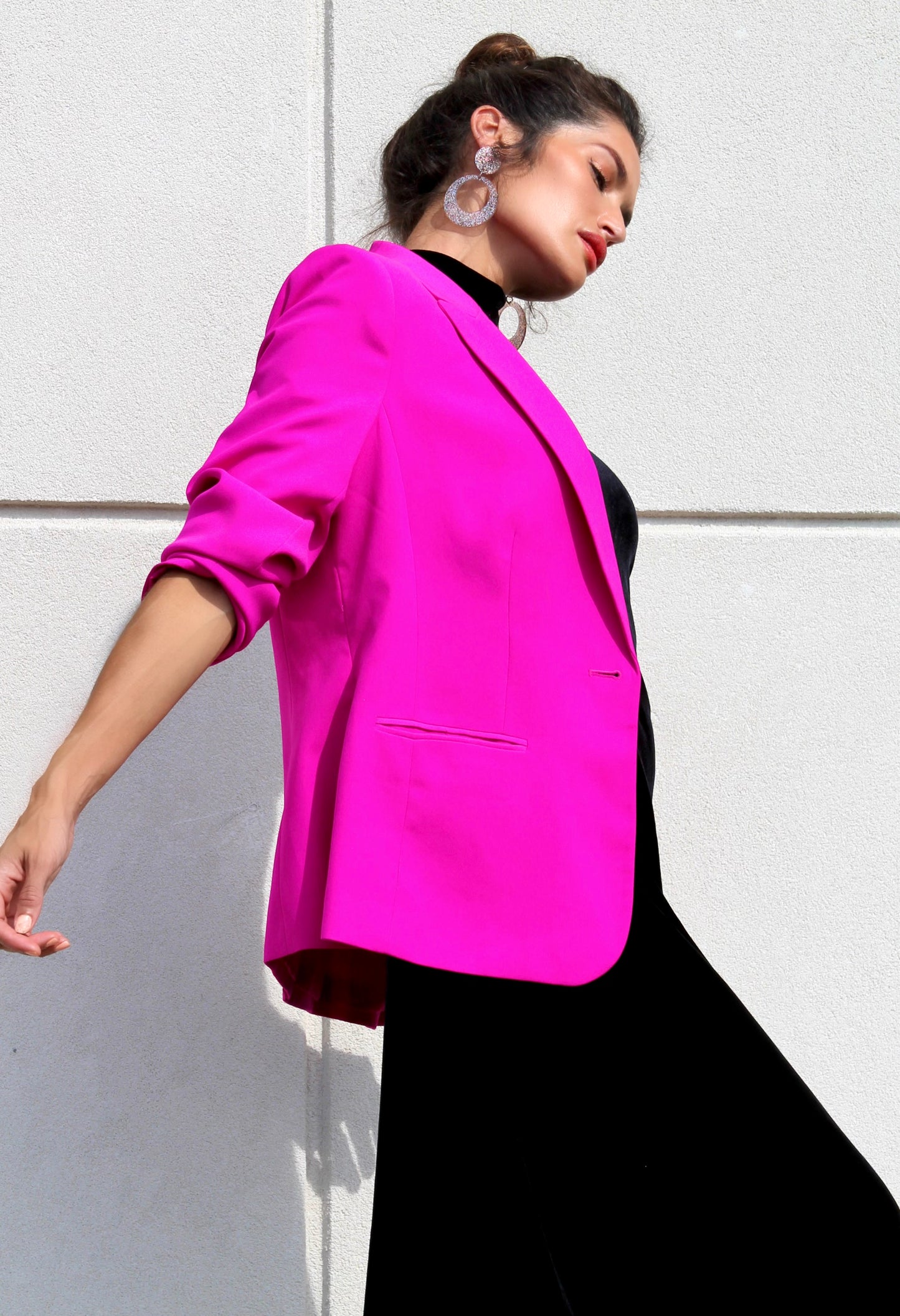 Pink is the New Black blazer