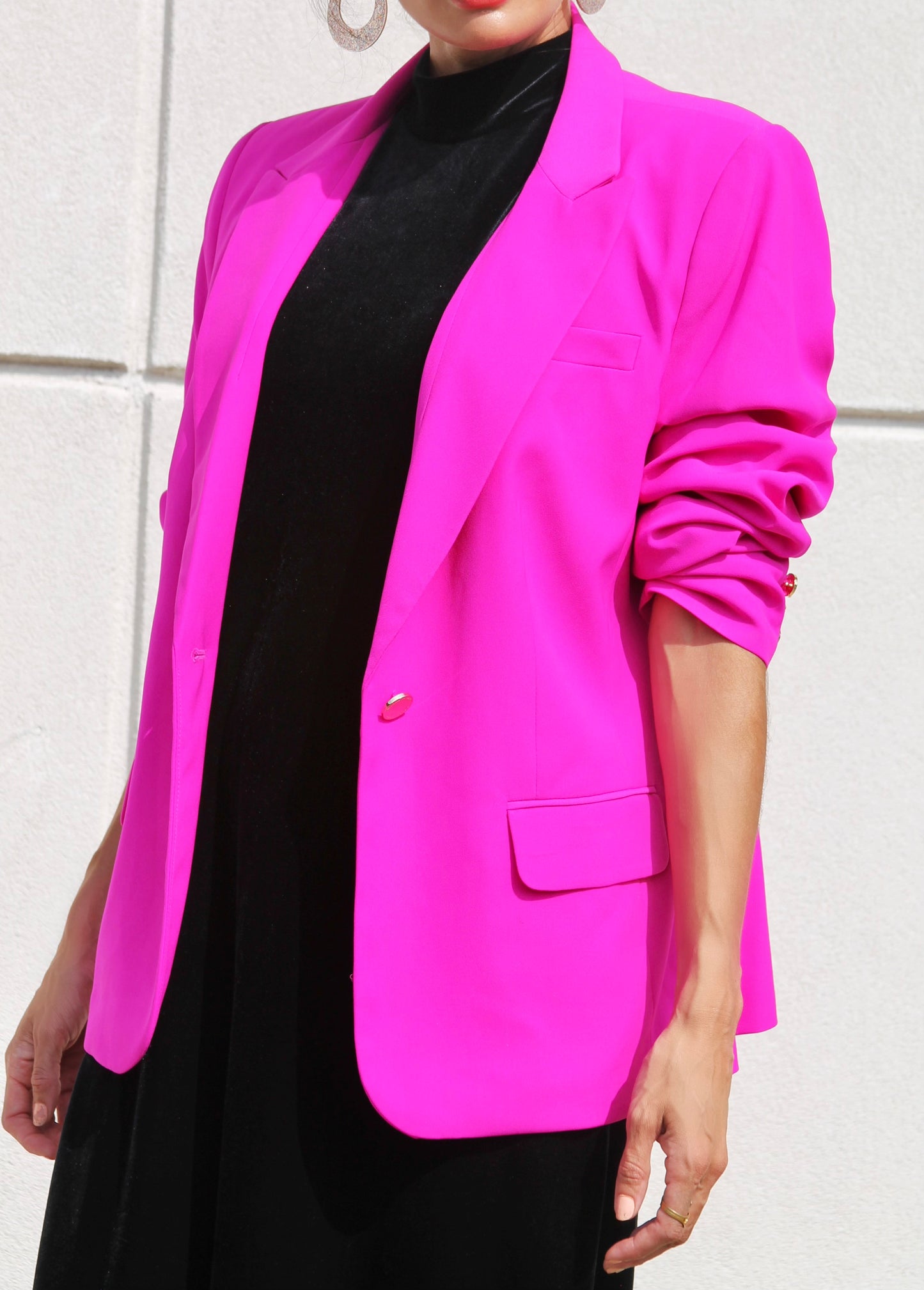 Pink is the New Black blazer