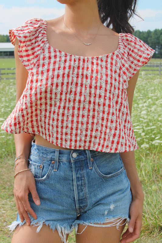 The Love Story crop top